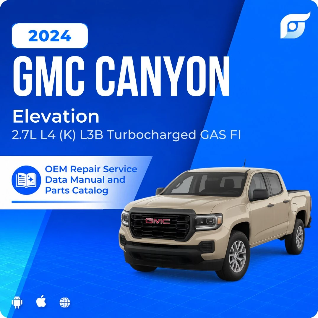 2024 GMC Canyon Elevation - OEM Repair Service Manual