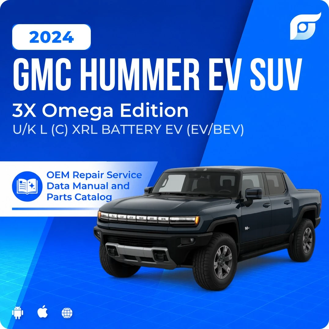 2024 GMC Hummer EV SUV 3X Omega Edition - OEM Repair Service Manual
