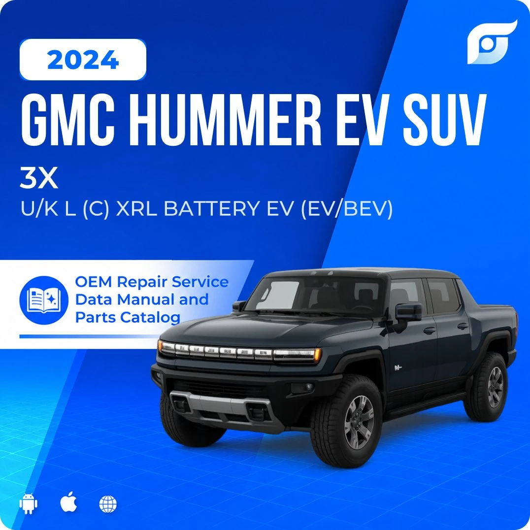 2024 GMC Hummer EV SUV 3X - OEM Repair Service Manual