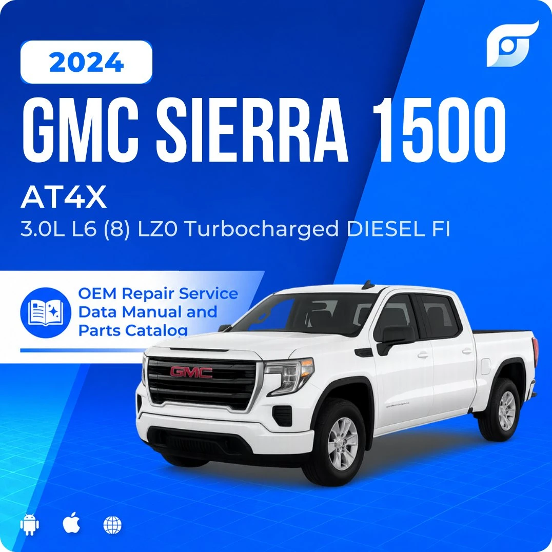 2024 GMC Sierra 1500 AT4X - OEM Repair Service Manual