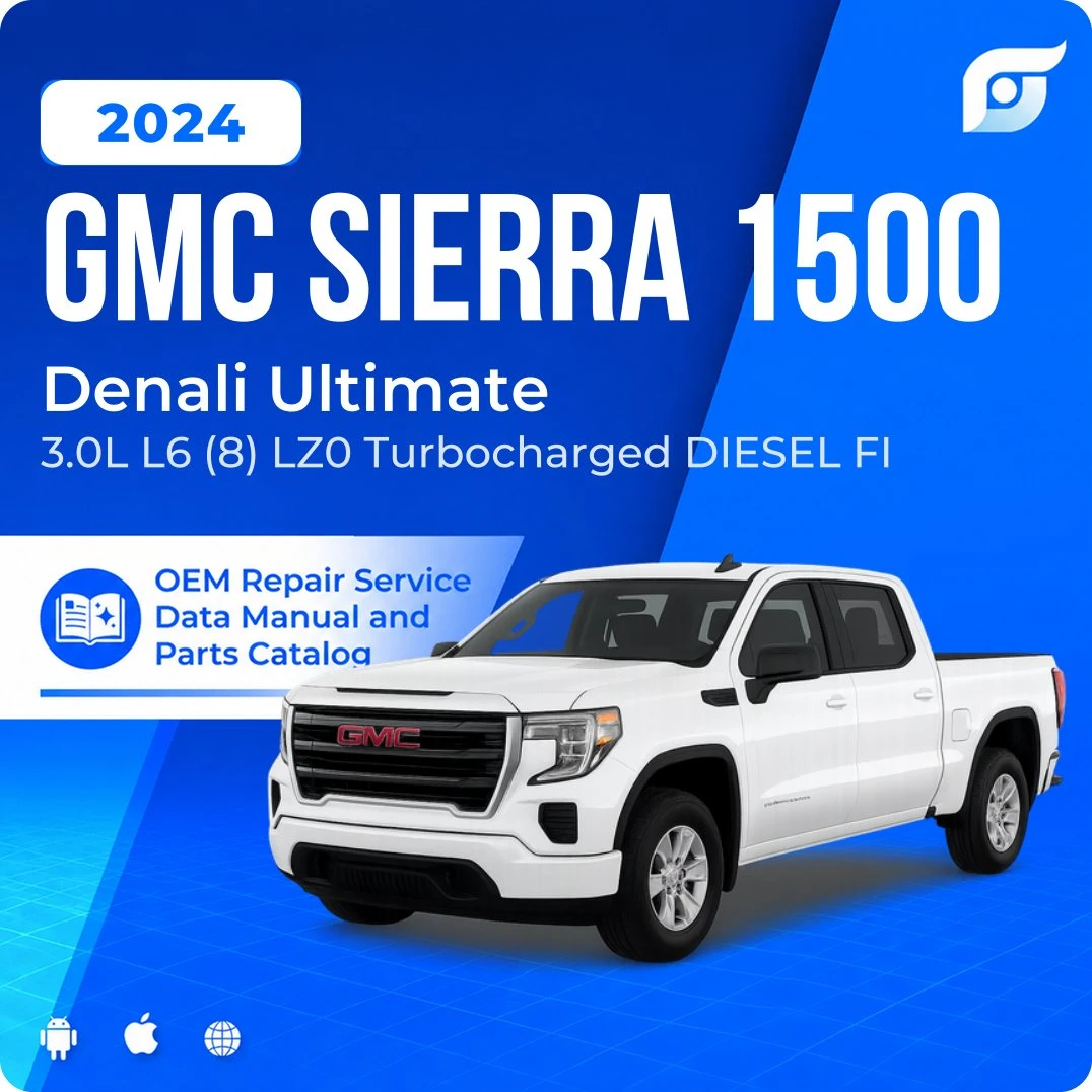 2024 GMC Sierra 1500 Denali Ultimate - OEM Repair Service Manual