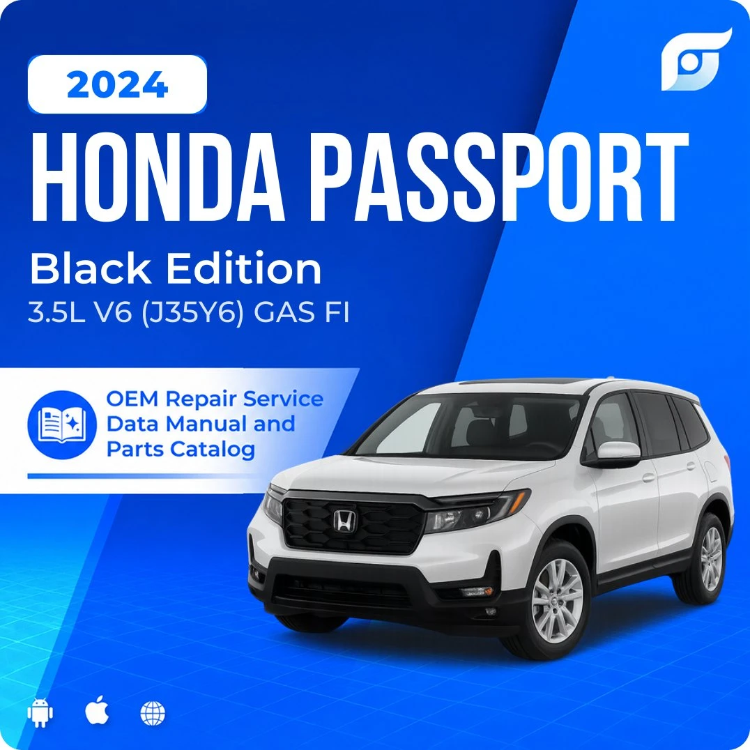 2024 Honda Passport Black Edition - OEM Repair Service Manual