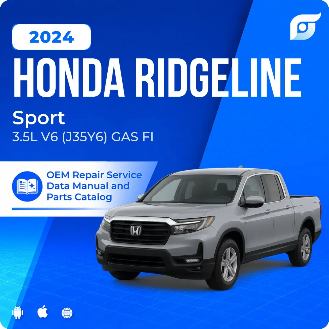 2024 Honda Ridgeline Sport - OEM Repair Service Manual