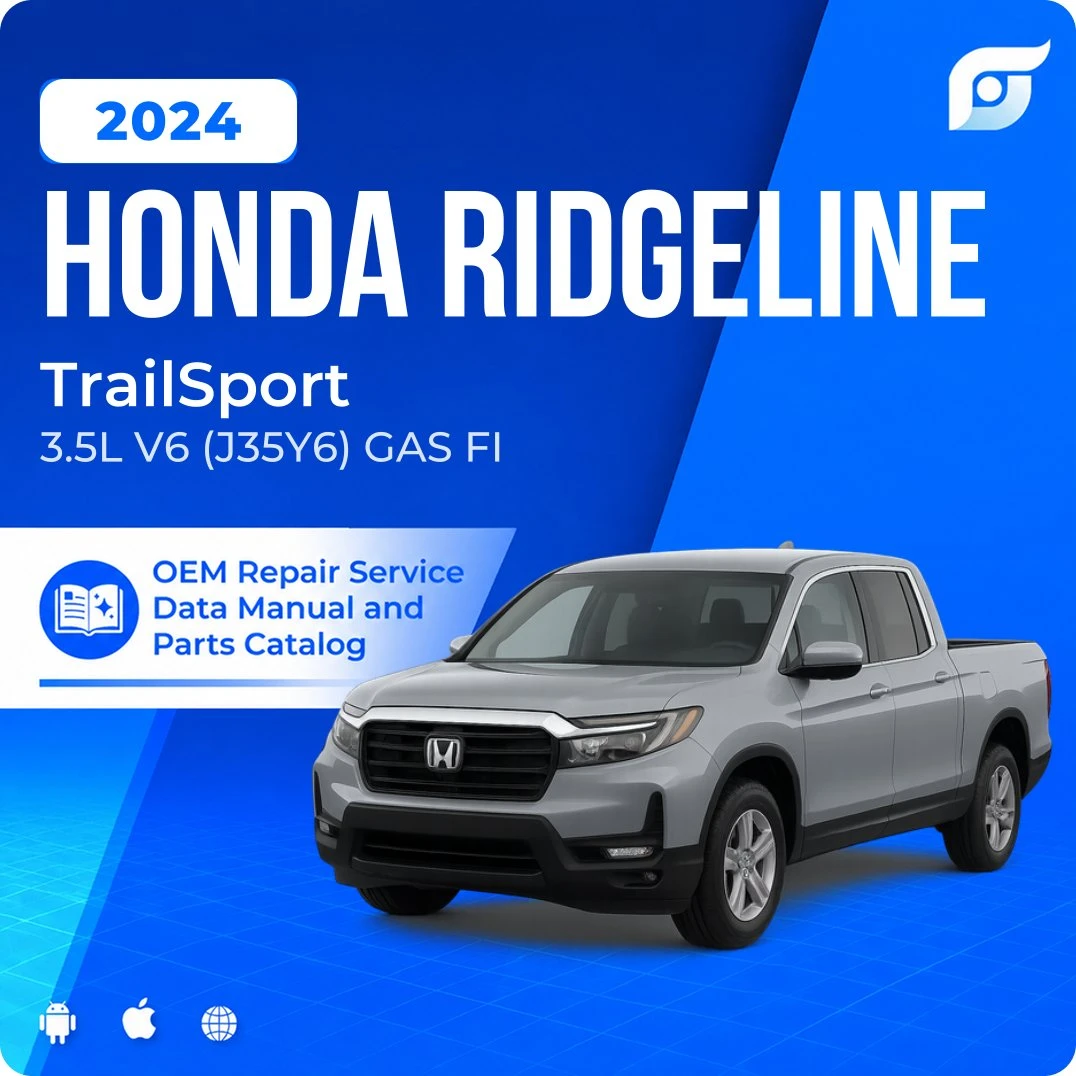 2024 Honda Ridgeline TrailSport - OEM Repair Service Manual