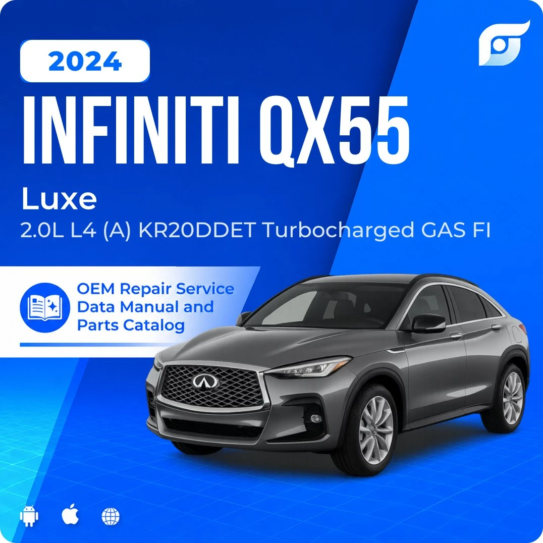 2024 INFINITI QX55 Luxe - OEM Repair Service Manual