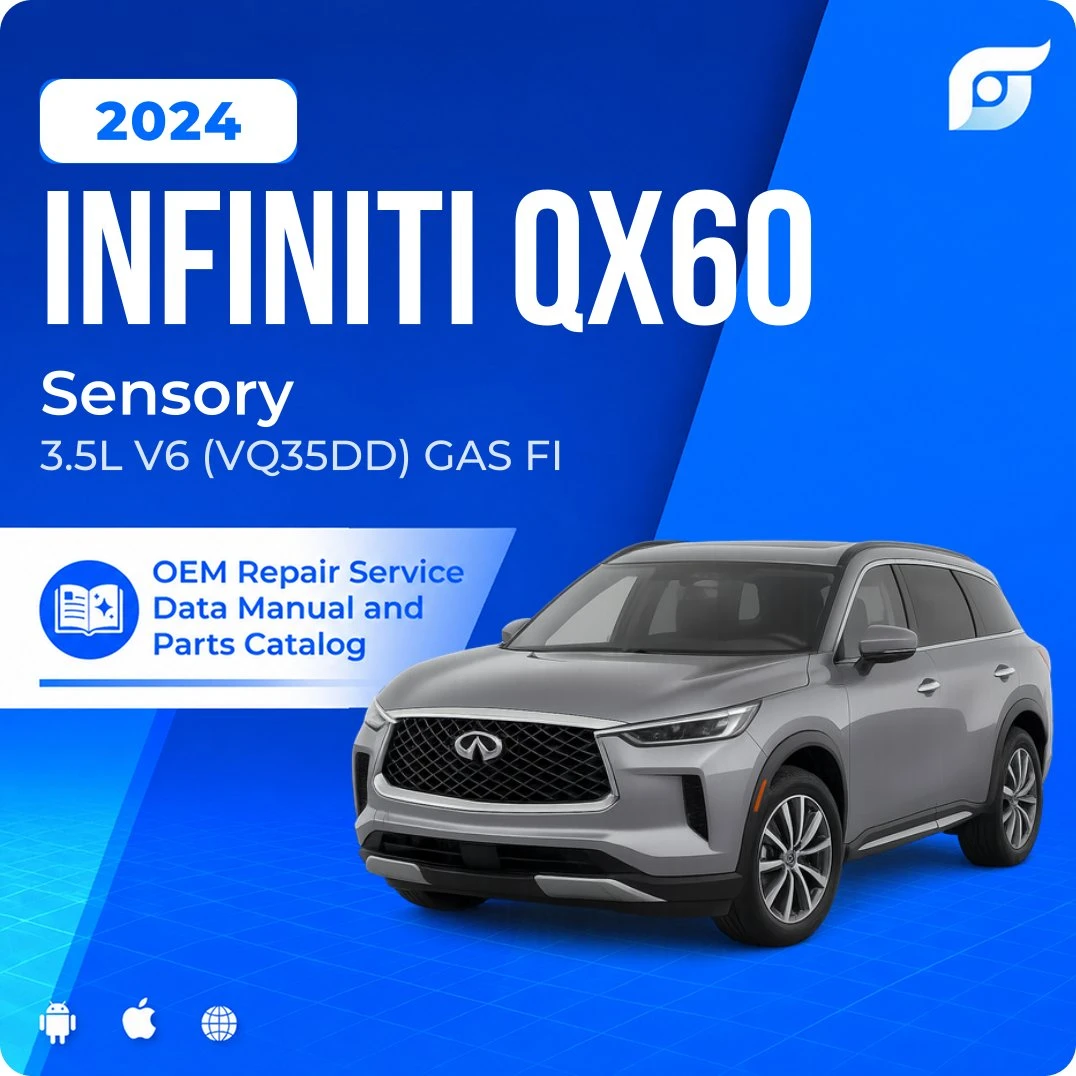 2024 INFINITI QX60 Sensory - OEM Repair Service Manual