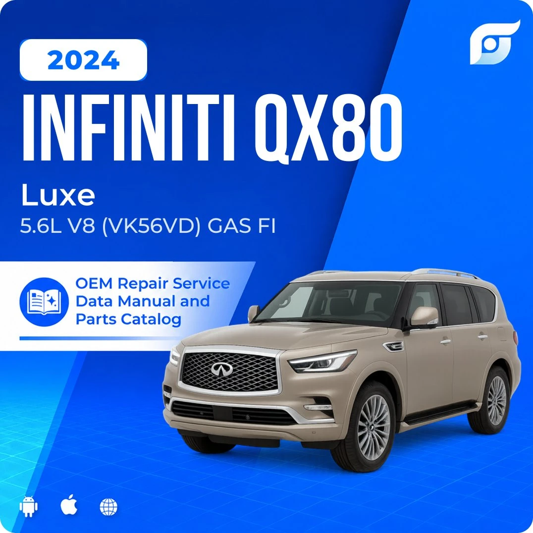 2024 INFINITI QX80 Luxe - OEM Repair Service Manual