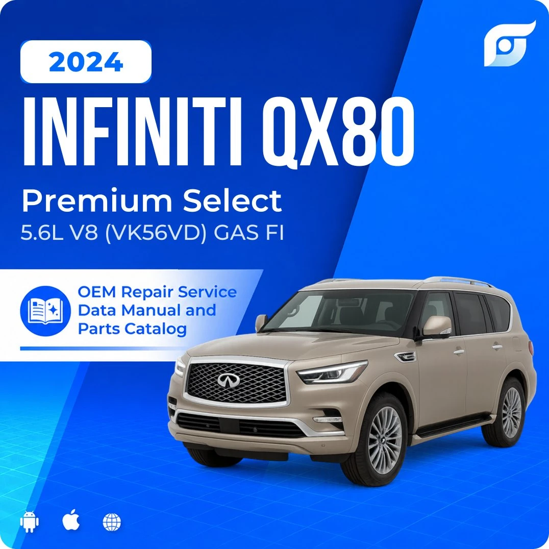 2024 INFINITI QX80 Premium Select - OEM Repair Service Manual