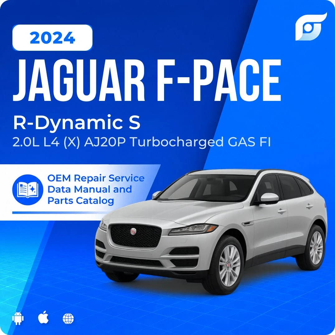 2024 Jaguar F-Pace R-Dynamic S - OEM Repair Service Manual