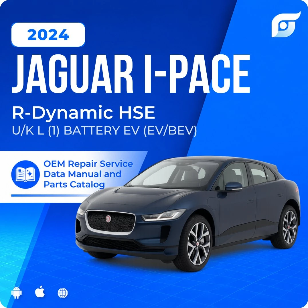 2024 Jaguar I-Pace R-Dynamic HSE - OEM Repair Service Manual