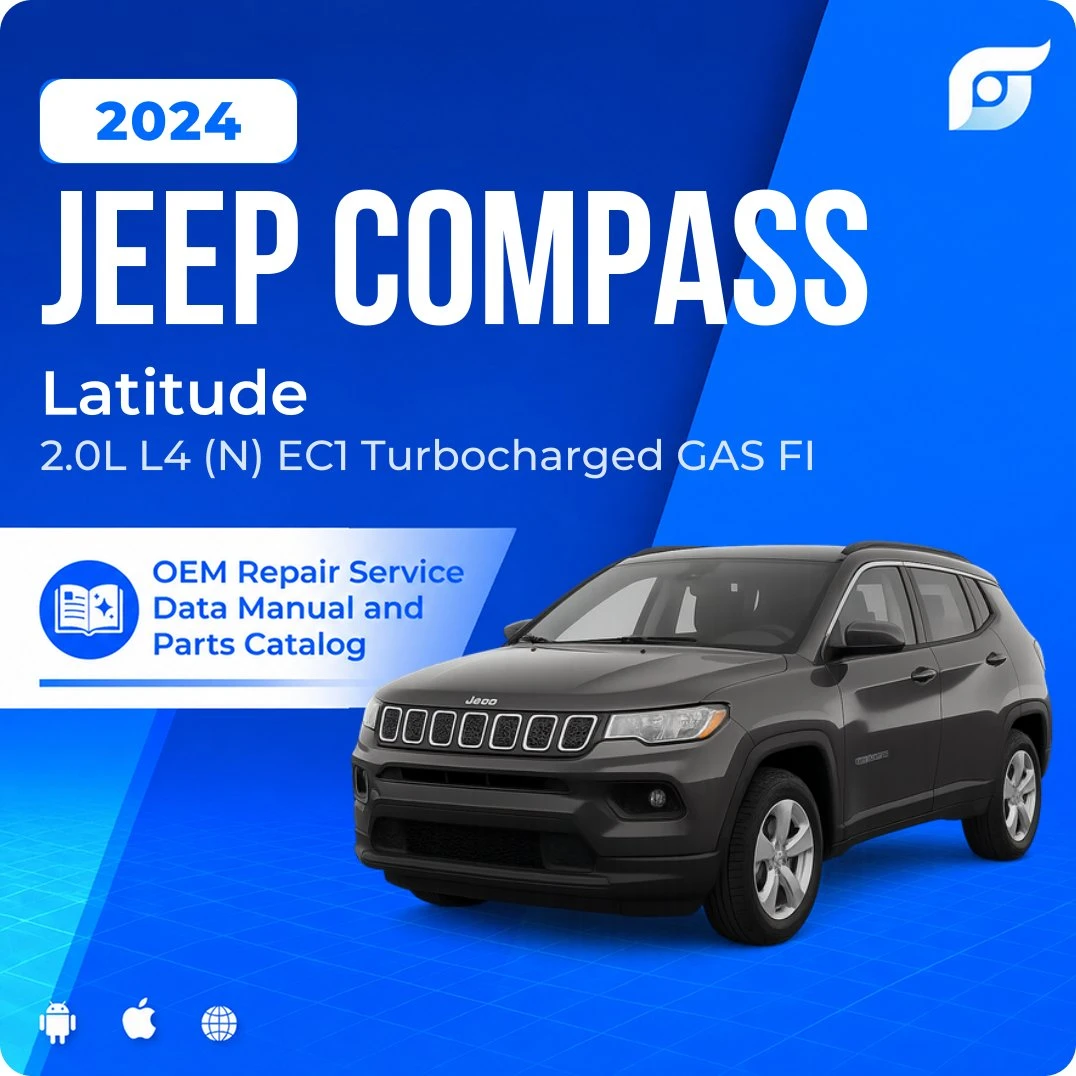 2024 Jeep Compass Latitude - OEM Repair Service Manual