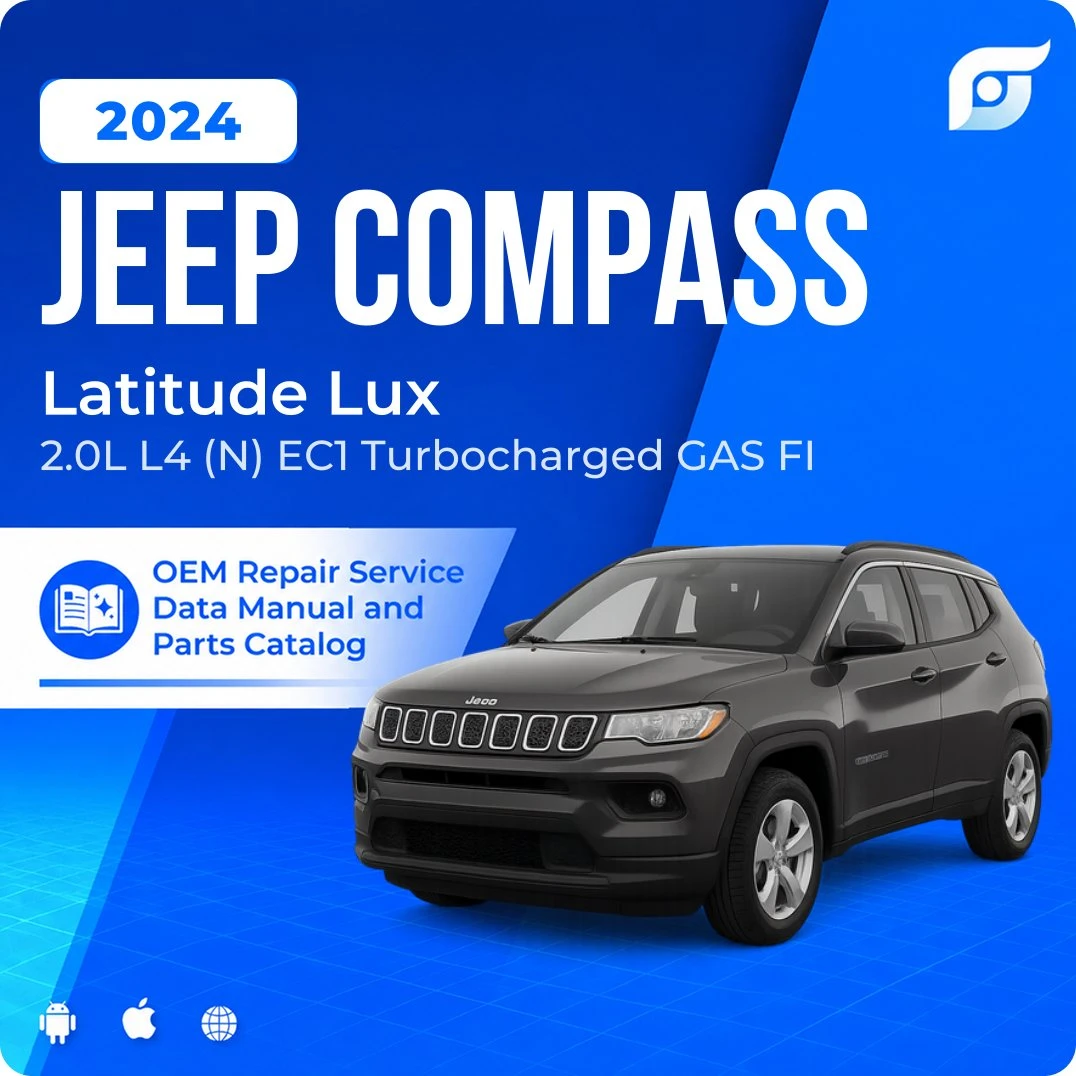 2024 Jeep Compass Latitude Lux - OEM Repair Service Manual