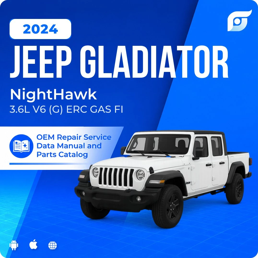 2024 Jeep Gladiator NightHawk - OEM Repair Service Manual