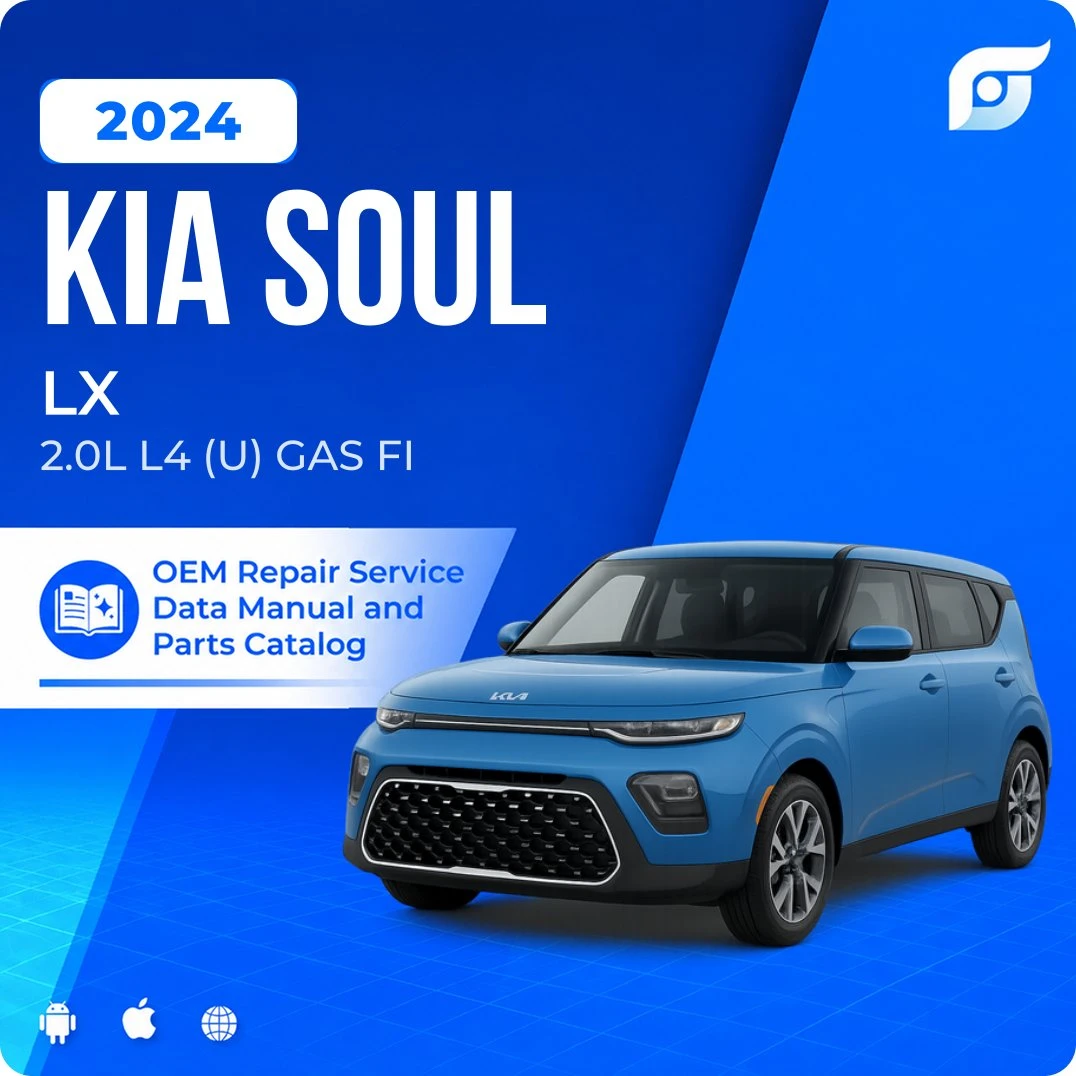 2024 Kia Soul LX - OEM Repair Service Manual