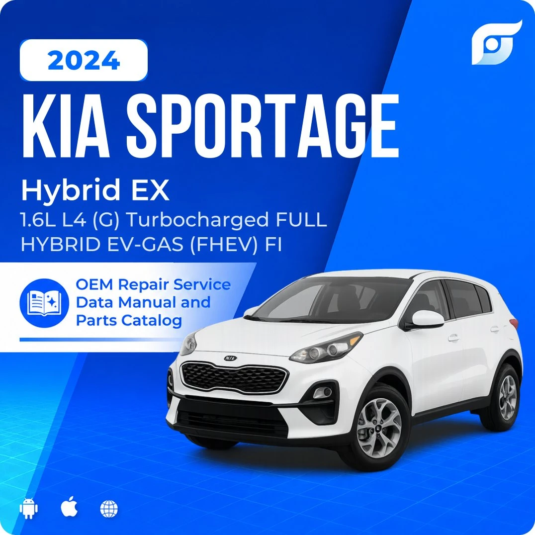 2024 Kia Sportage Hybrid EX - OEM Repair Service Manual