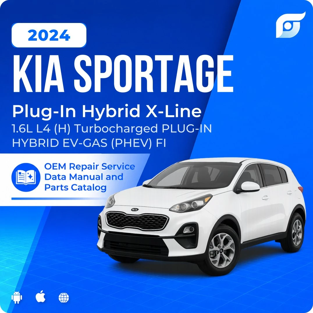 2024 Kia Sportage Plug-In Hybrid X-Line - OEM Repair Service Manual