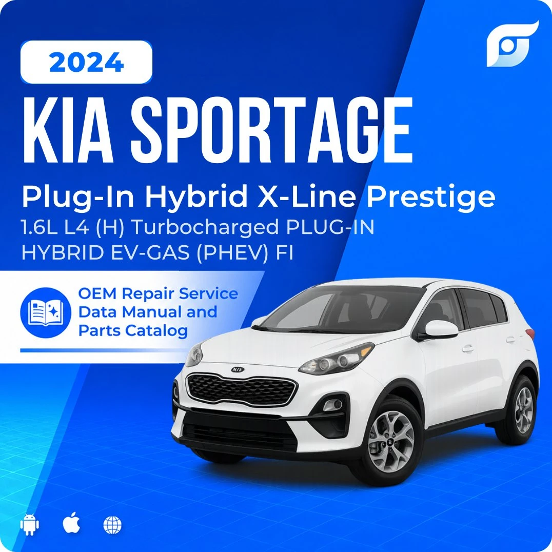 2024 Kia Sportage Plug-In Hybrid X-Line Prestige - OEM Repair Service Manual