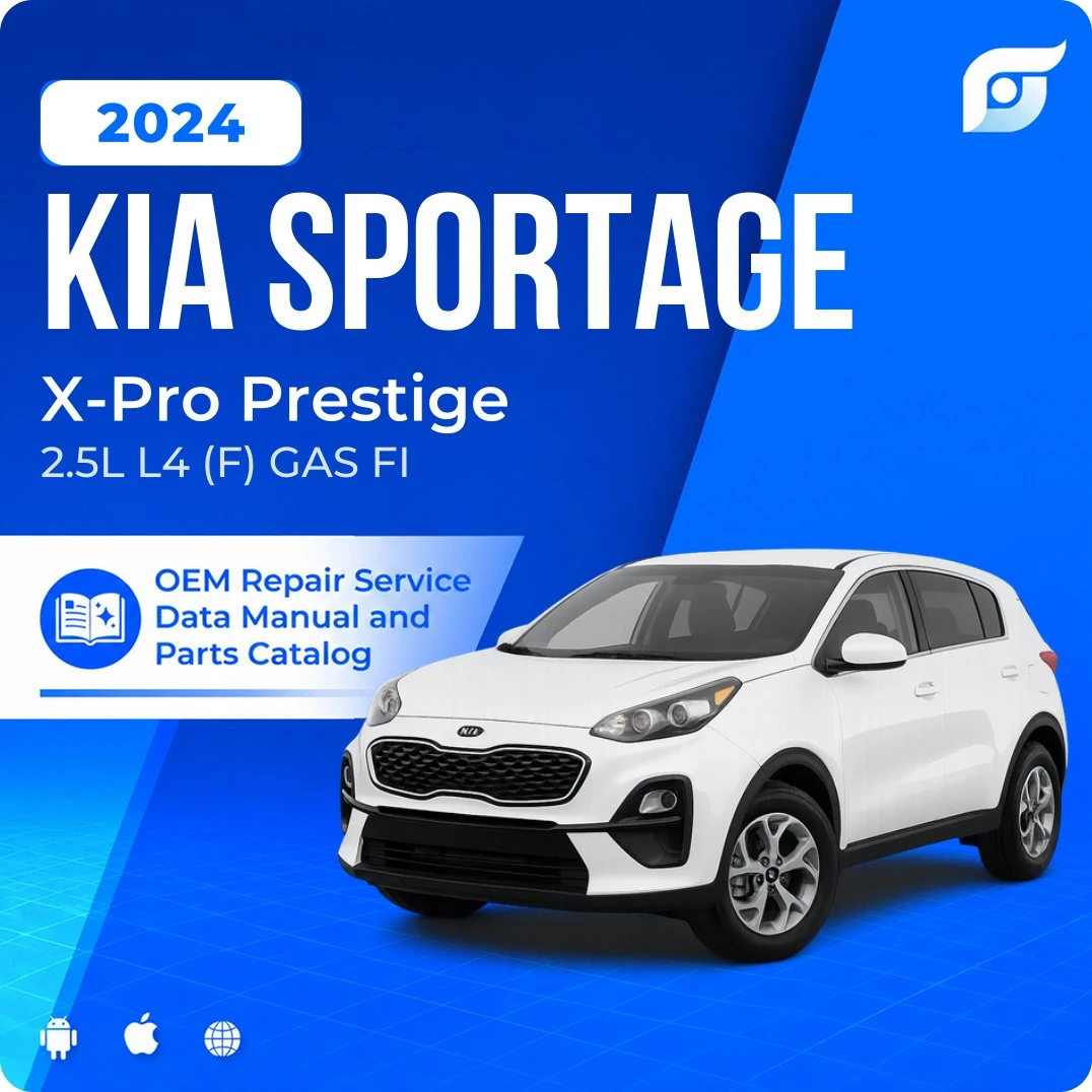 2024 Kia Sportage X-Pro Prestige - OEM Repair Service Manual