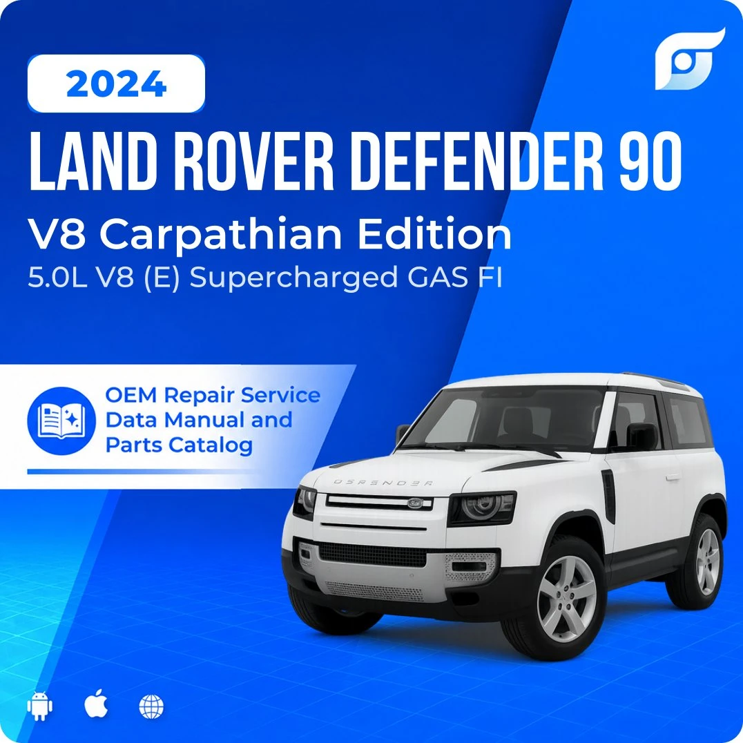 2024 Land Rover Defender 90 V8 Carpathian Edition - OEM Repair Service Manual