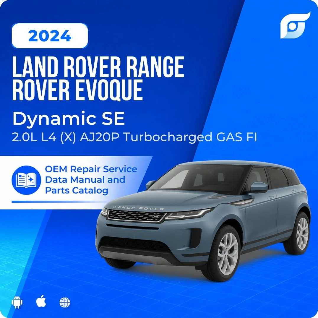 2024 Land Rover Range Rover Evoque Dynamic SE - OEM Repair Service Manual