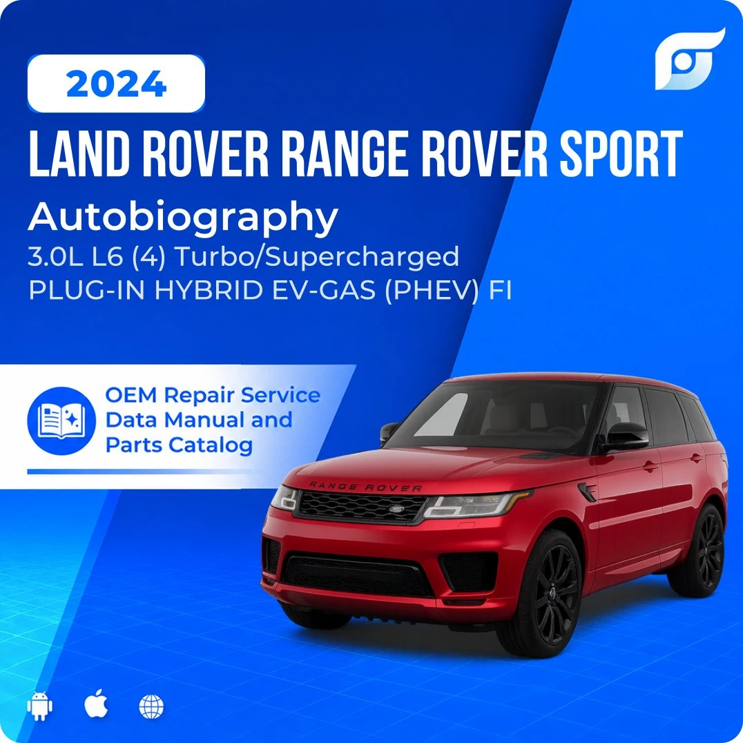 2024 Land Rover Range Rover Sport Autobiography - OEM Repair Service Manual