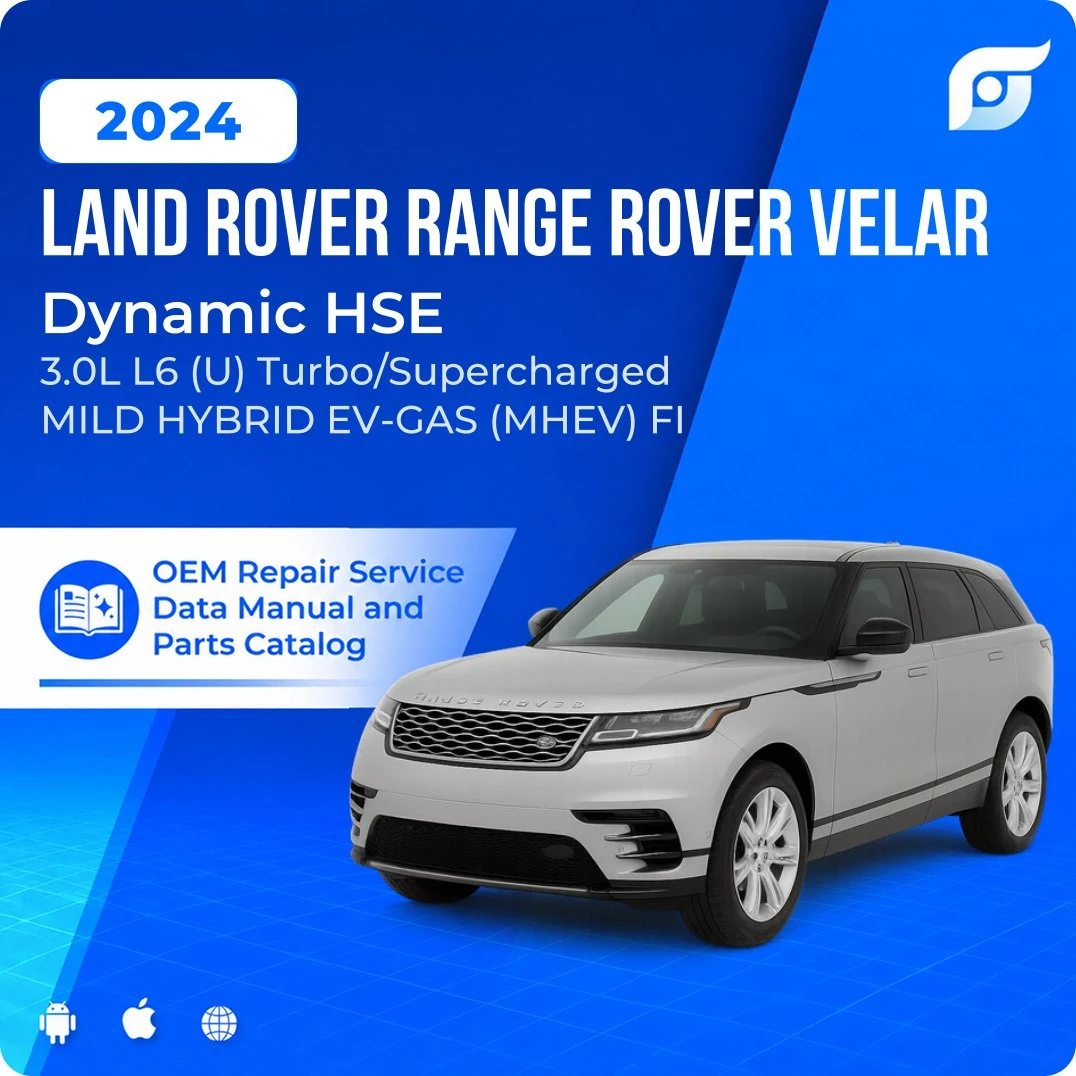 2024 Land Rover Range Rover Velar Dynamic HSE - OEM Repair Service Manual