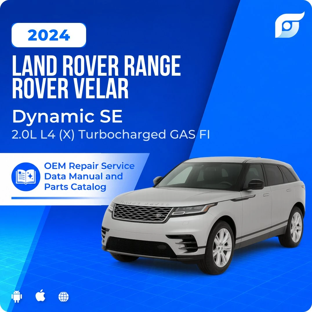 2024 Land Rover Range Rover Velar Dynamic SE - OEM Repair Service Manual