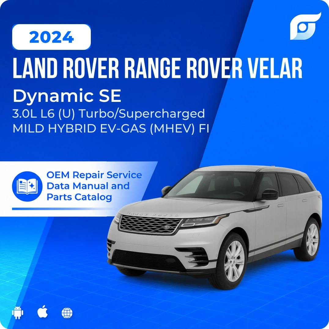 2024 Land Rover Range Rover Velar Dynamic SE - OEM Repair Service Manual