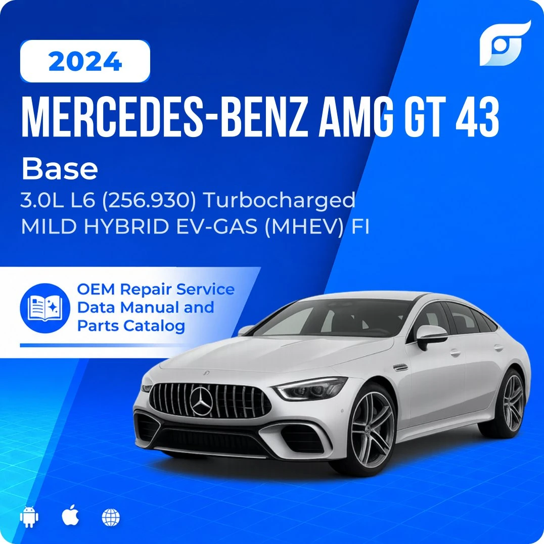2024 Mercedes-Benz AMG GT 43 Base - OEM Repair Service Manual