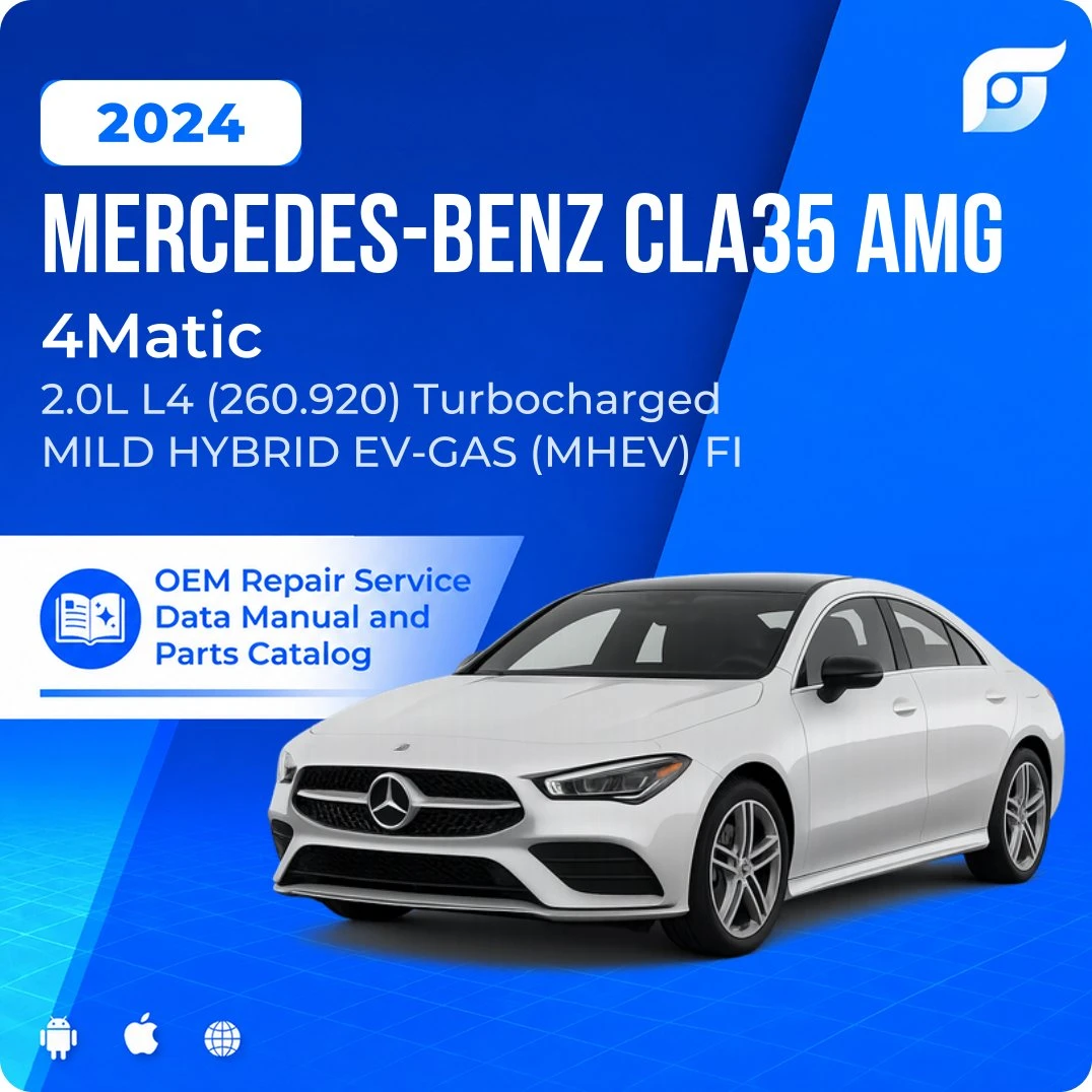 2024 Mercedes-Benz CLA35 AMG 4Matic - OEM Repair Service Manual