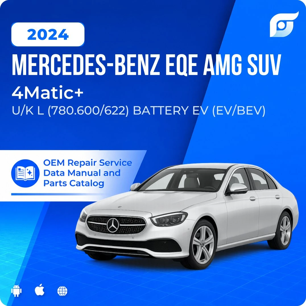 2024 Mercedes-Benz EQE AMG SUV 4Matic+ - OEM Repair Service Manual