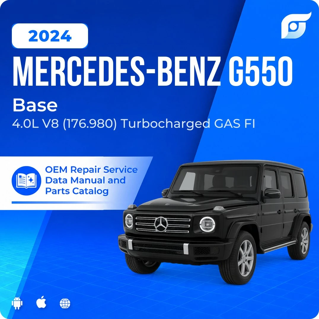 2024 Mercedes-Benz G550 Base - OEM Repair Service Manual