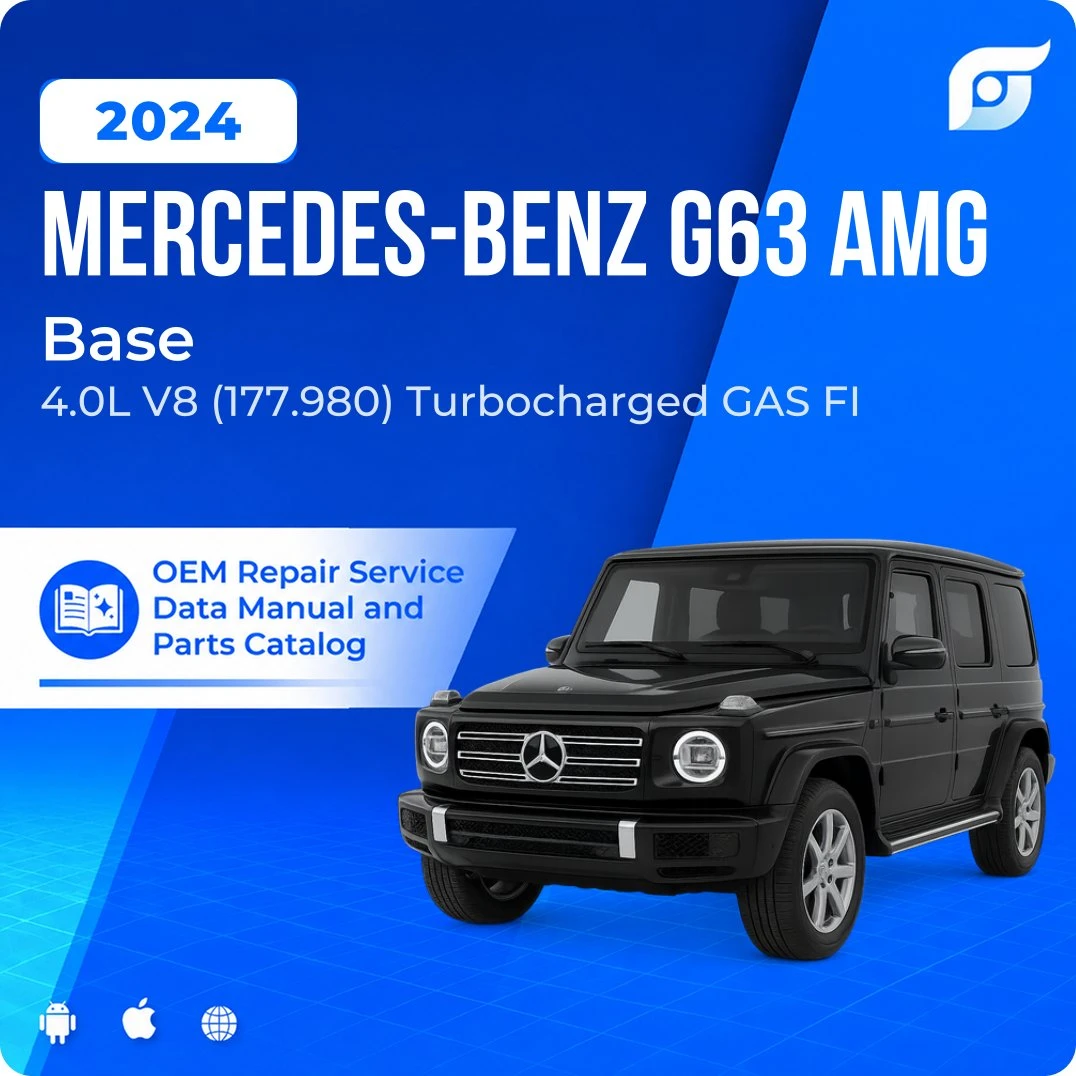 2024 Mercedes-Benz G63 AMG Base - OEM Repair Service Manual