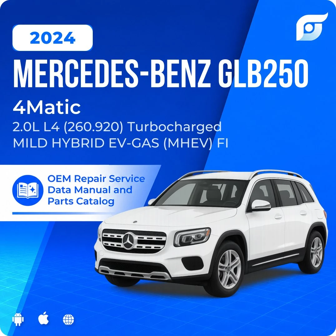2024 Mercedes-Benz GLB250 4Matic - OEM Repair Service Manual