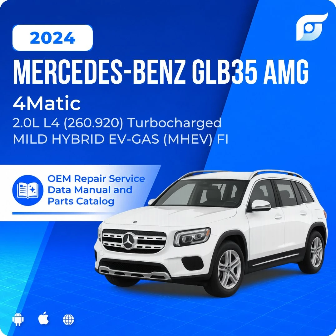2024 Mercedes-Benz GLB35 AMG 4Matic - OEM Repair Service Manual