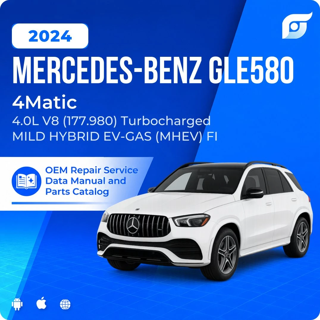 2024 Mercedes-Benz GLE580 4Matic - OEM Repair Service Manual