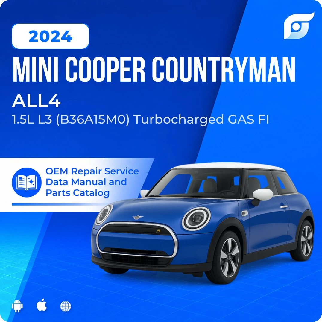 2024 Mini Cooper Countryman ALL4 - OEM Repair Service Manual