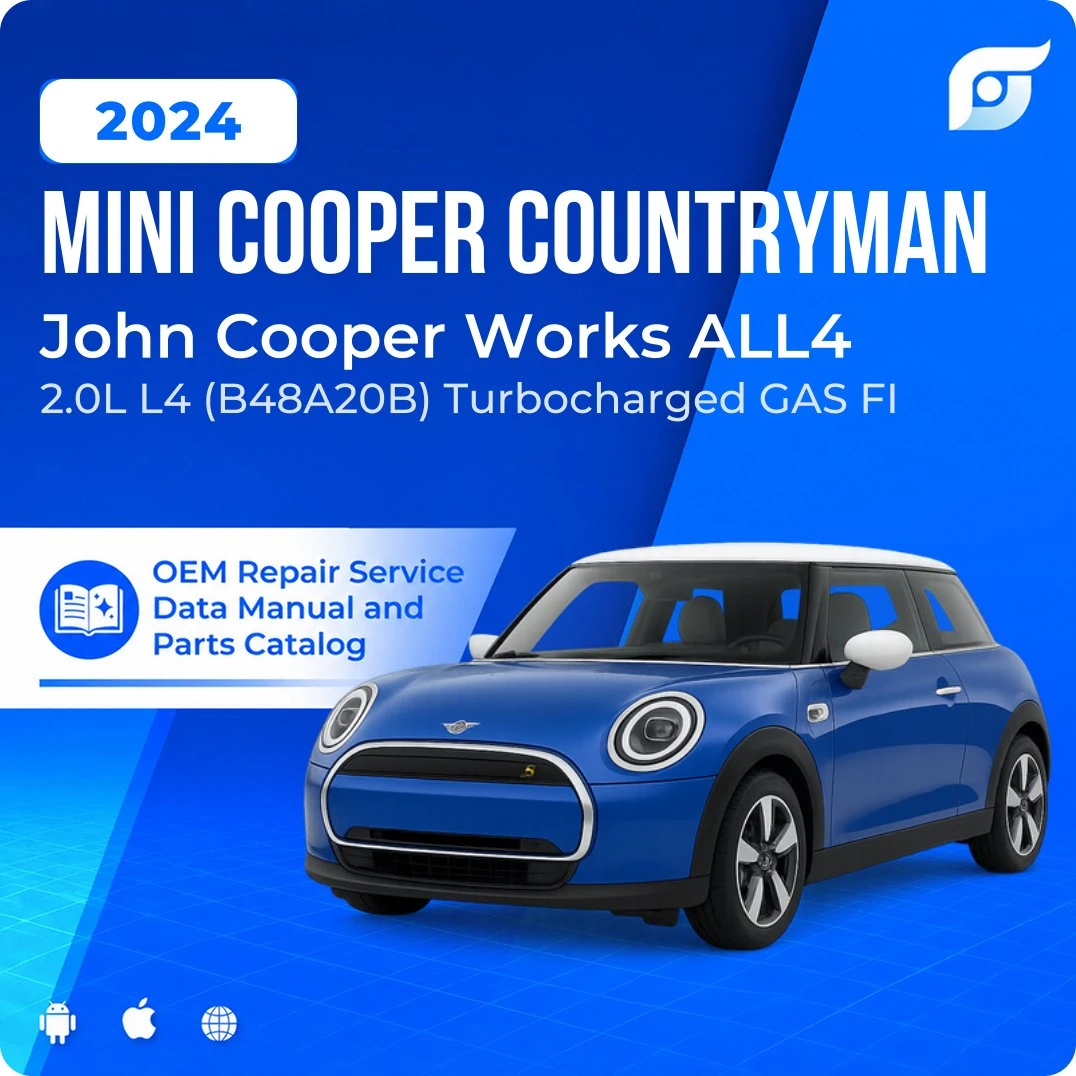 2024 Mini Cooper Countryman John Cooper Works ALL4 - OEM Repair Service Manual