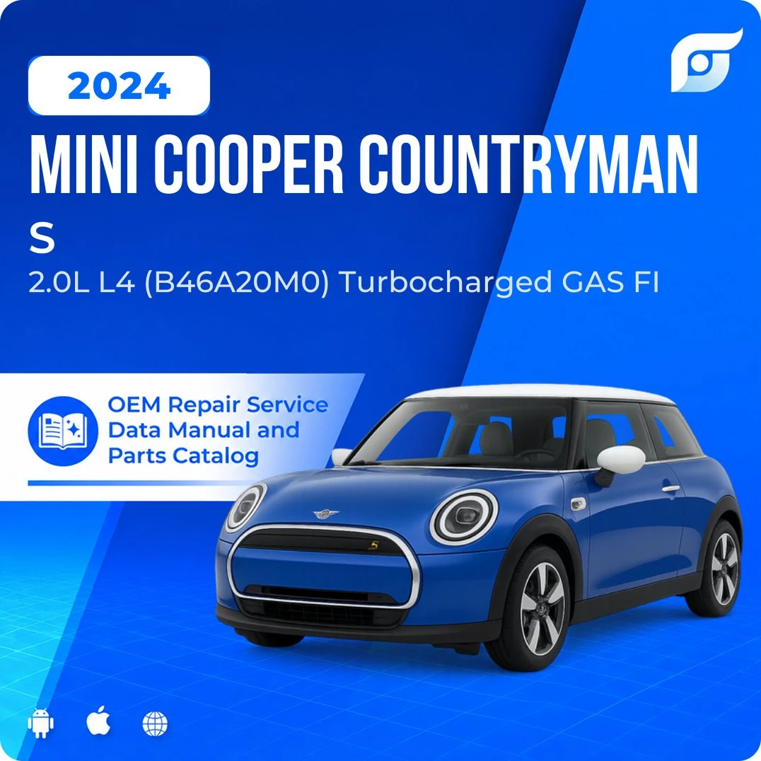 2024 Mini Cooper Countryman S - OEM Repair Service Manual