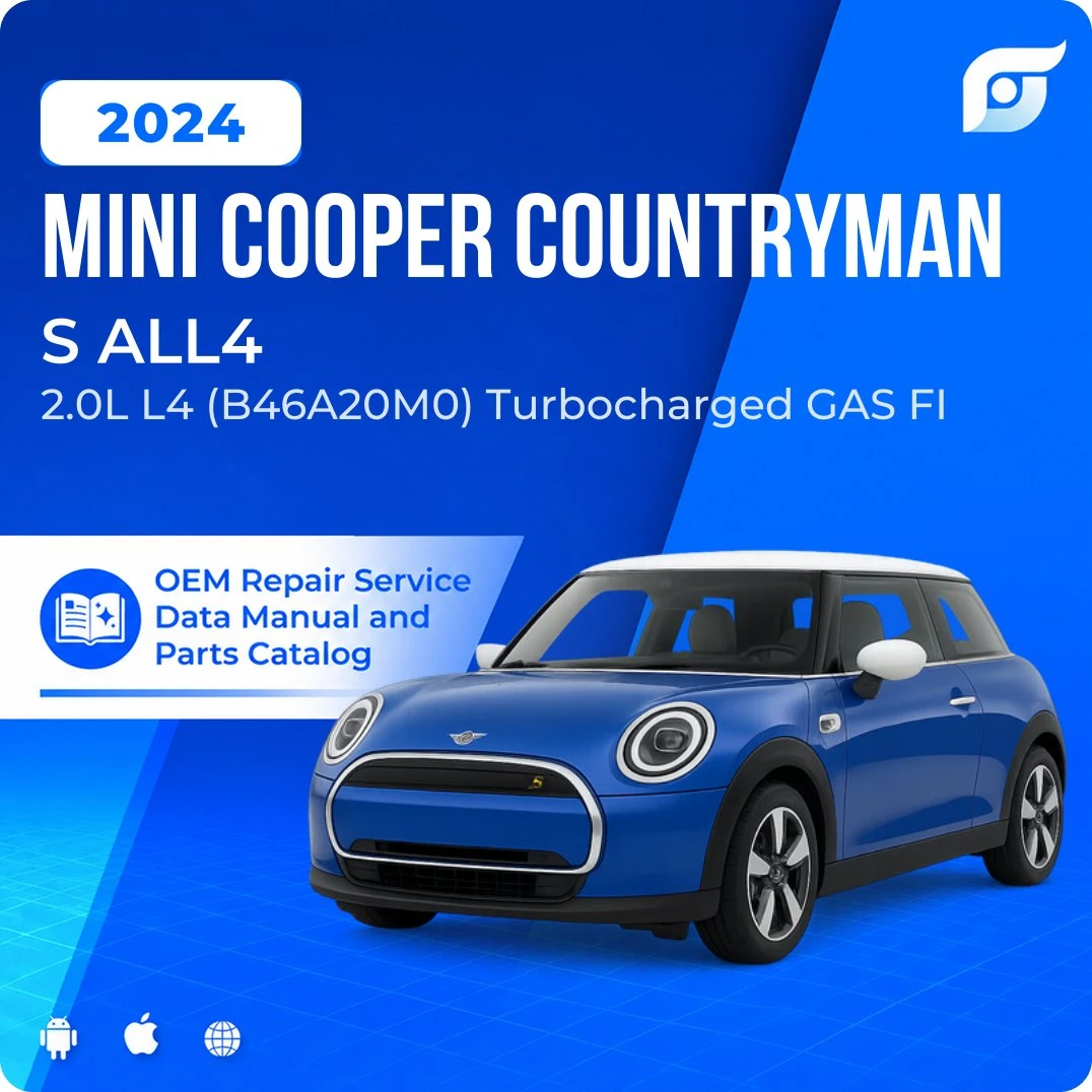2024 Mini Cooper Countryman S ALL4 - OEM Repair Service Manual