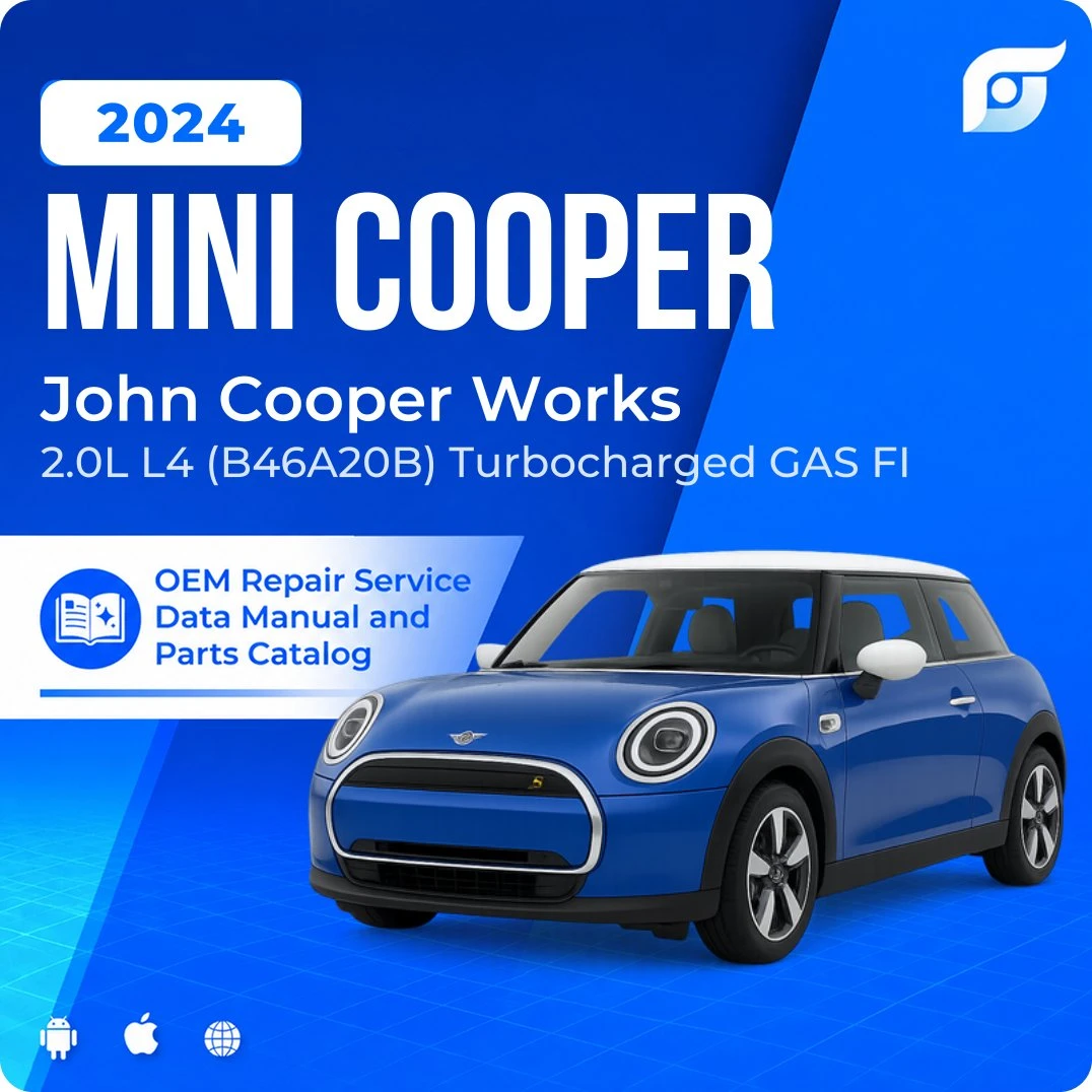 2024 Mini Cooper John Cooper Works - OEM Repair Service Manual