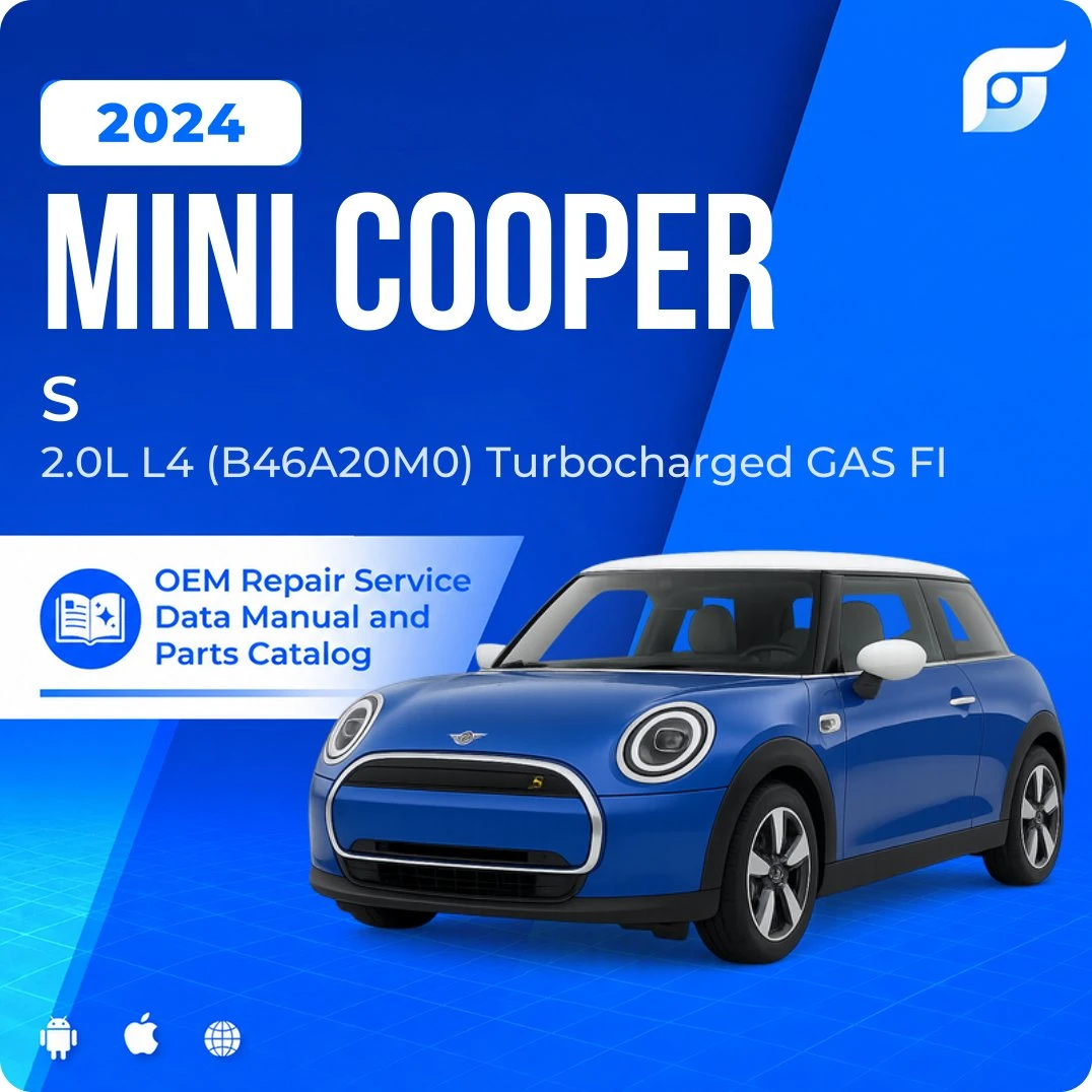 2024 Mini Cooper S - OEM Repair Service Manual