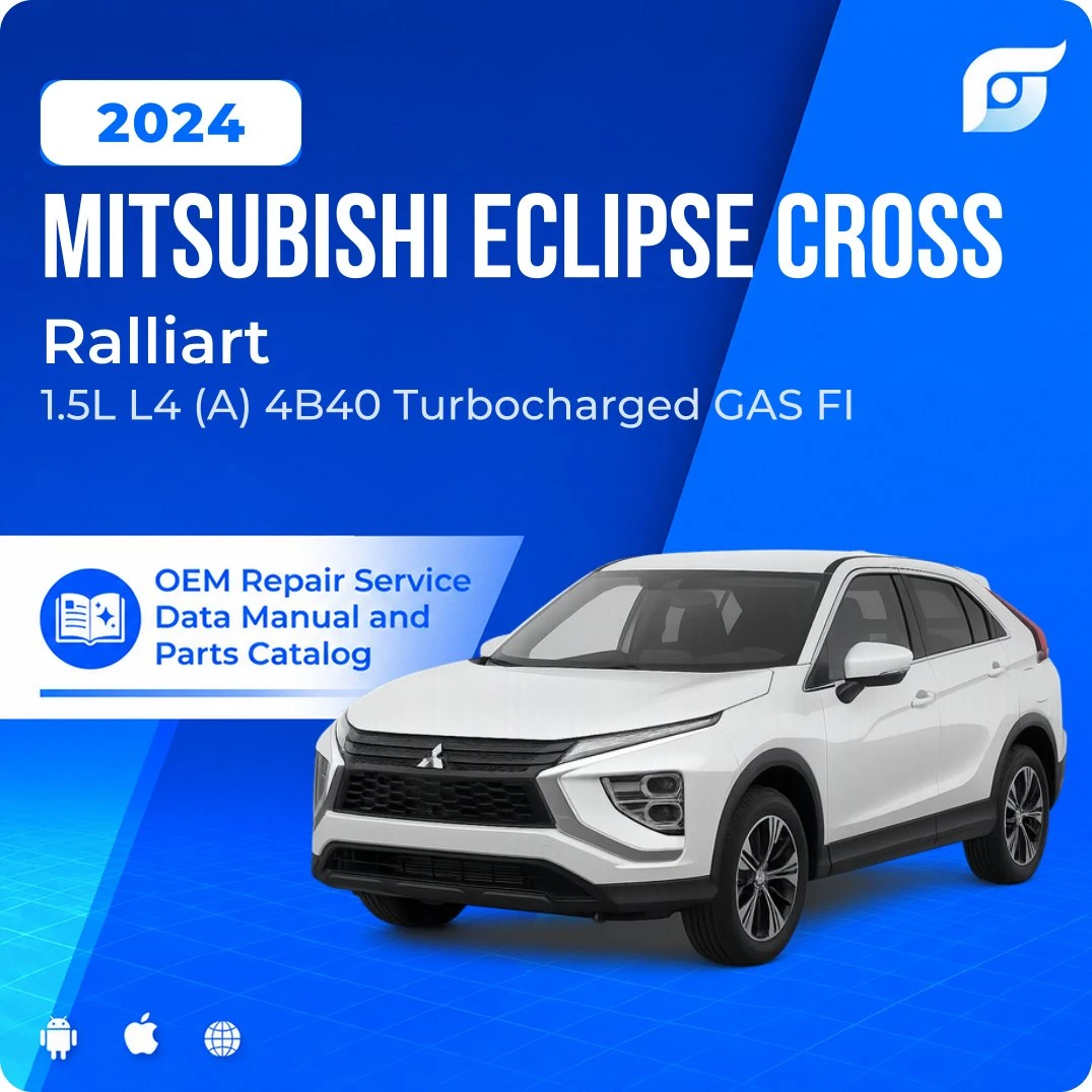 2024 Mitsubishi Eclipse Cross Ralliart - OEM Repair Service Manual