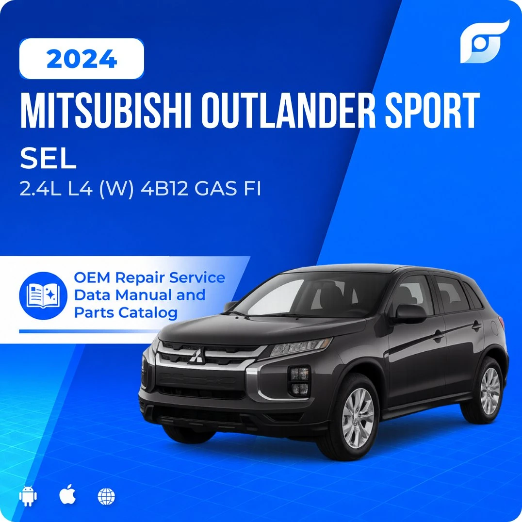 2024 Mitsubishi Outlander Sport SEL - OEM Repair Service Manual