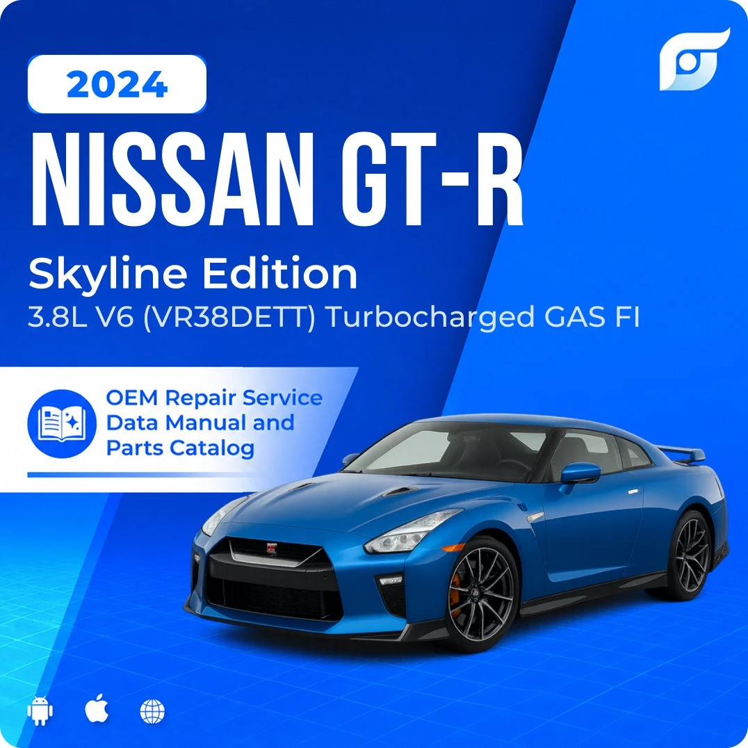 2024 Nissan GT-R Skyline Edition - OEM Repair Service Manual