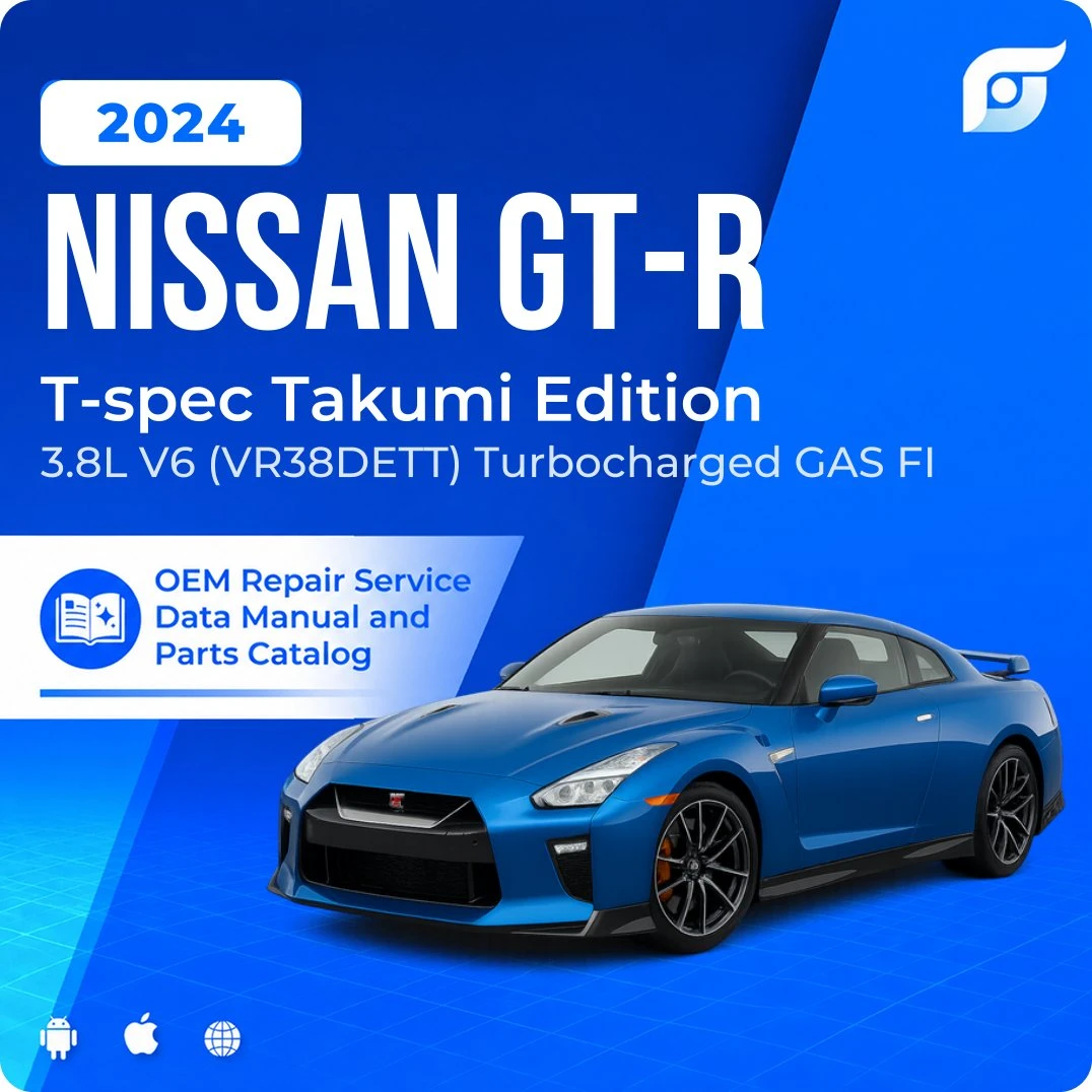 2024 Nissan GT-R T-spec Takumi Edition - OEM Repair Service Manual