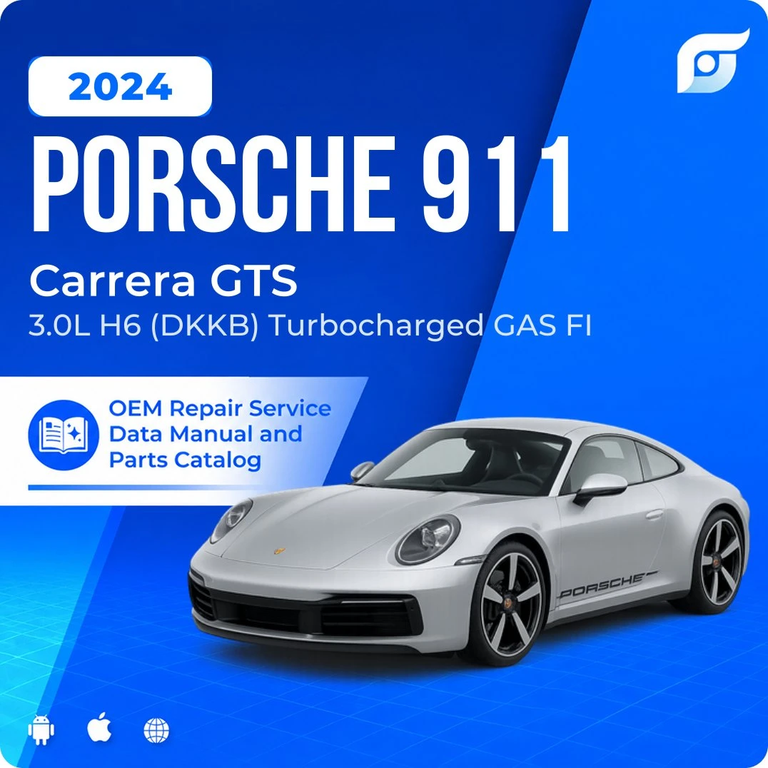 2024 Porsche 911 Carrera GTS - OEM Repair Service Manual