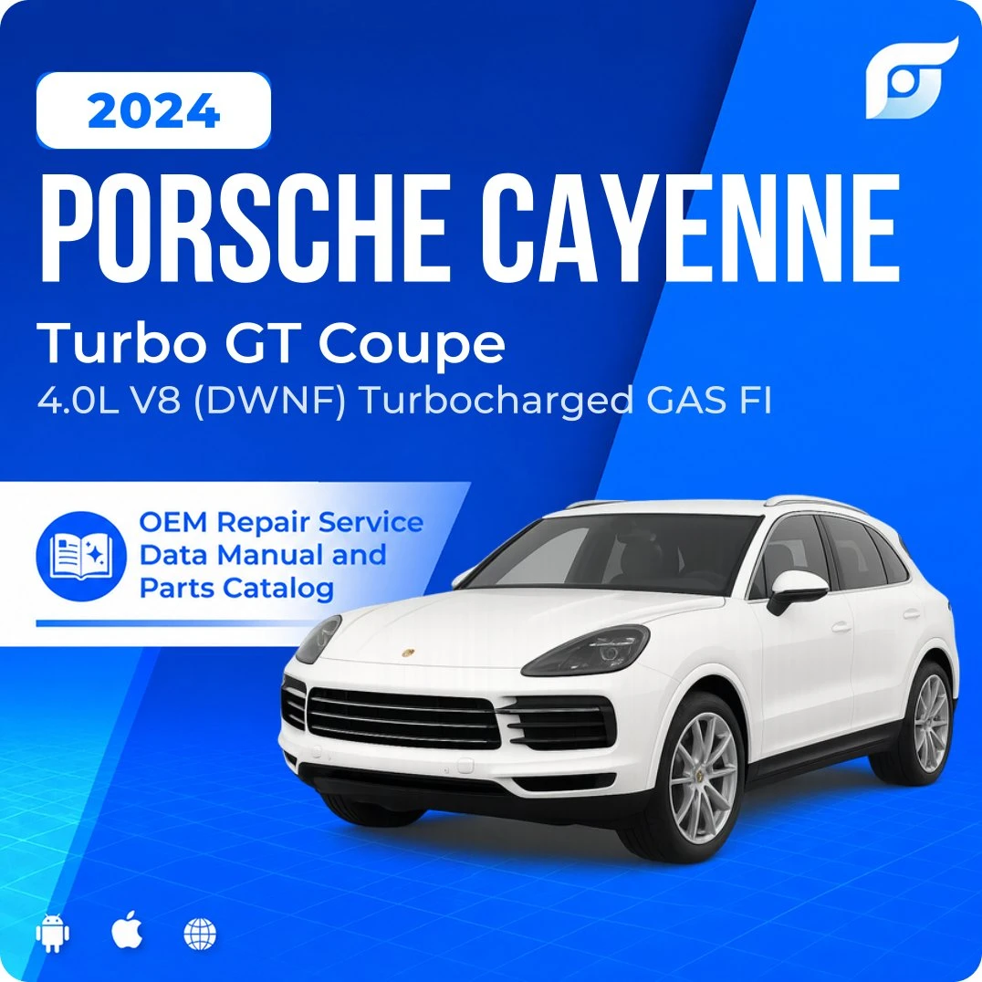 2024 Porsche Cayenne Turbo GT Coupe - OEM Repair Service Manual