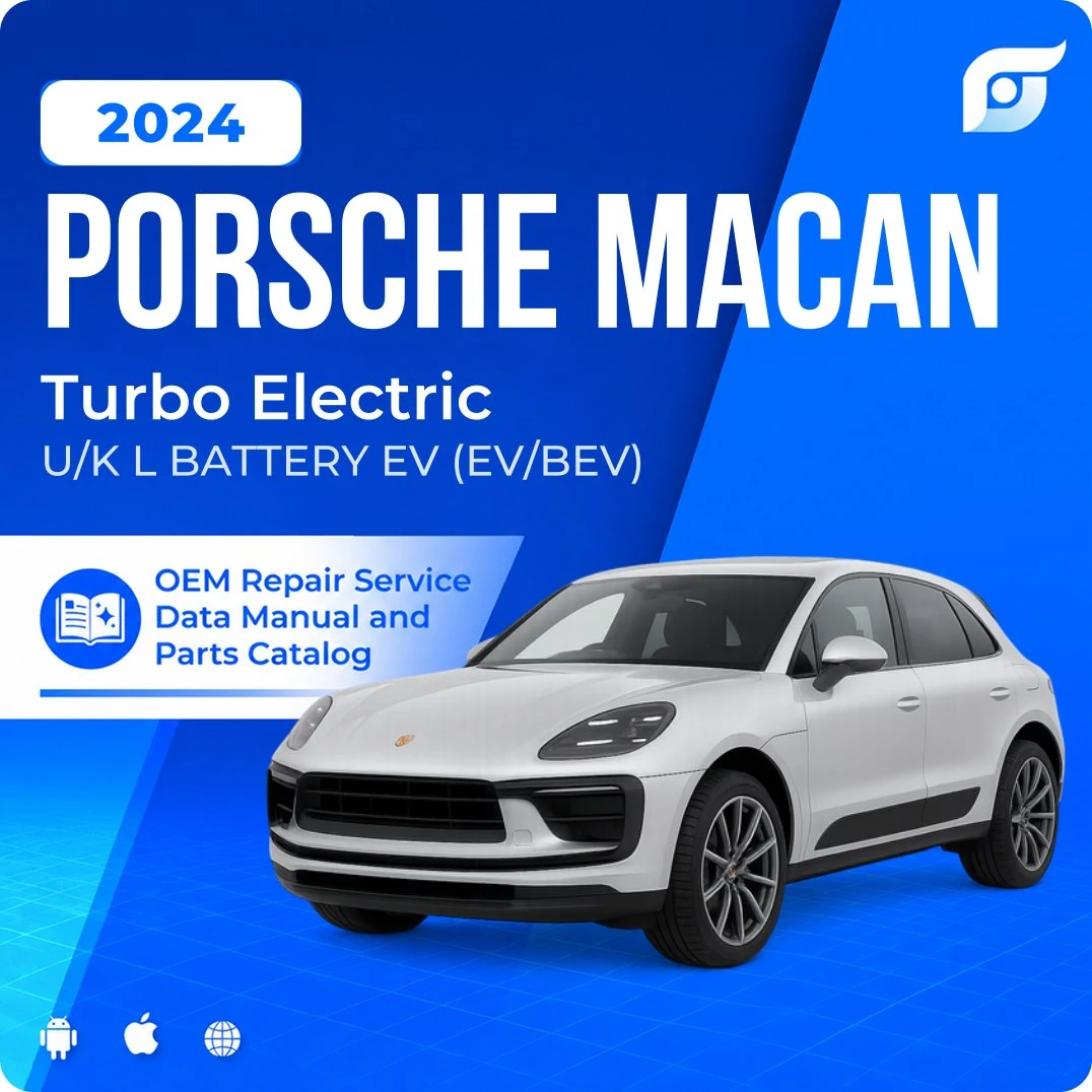 2024 Porsche Macan Turbo Electric - OEM Repair Service Manual