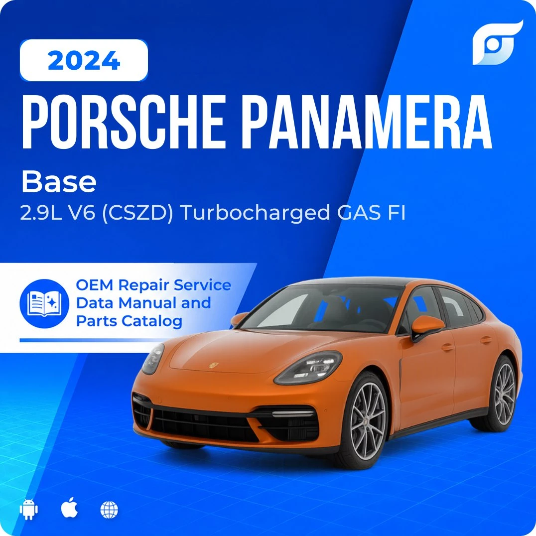 2024 Porsche Panamera Base - OEM Repair Service Manual
